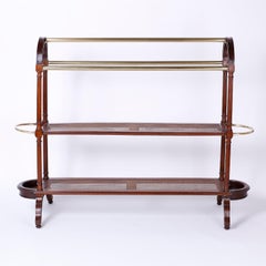 British Colonial Quilt or Blanket Rack