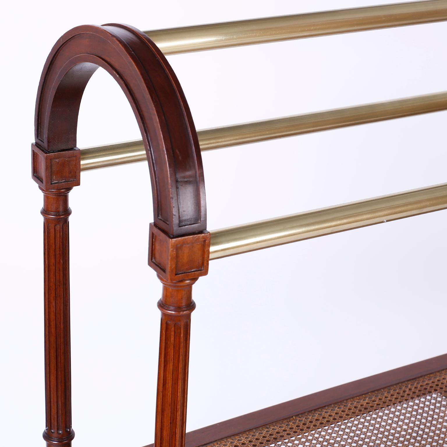 antique blanket rack