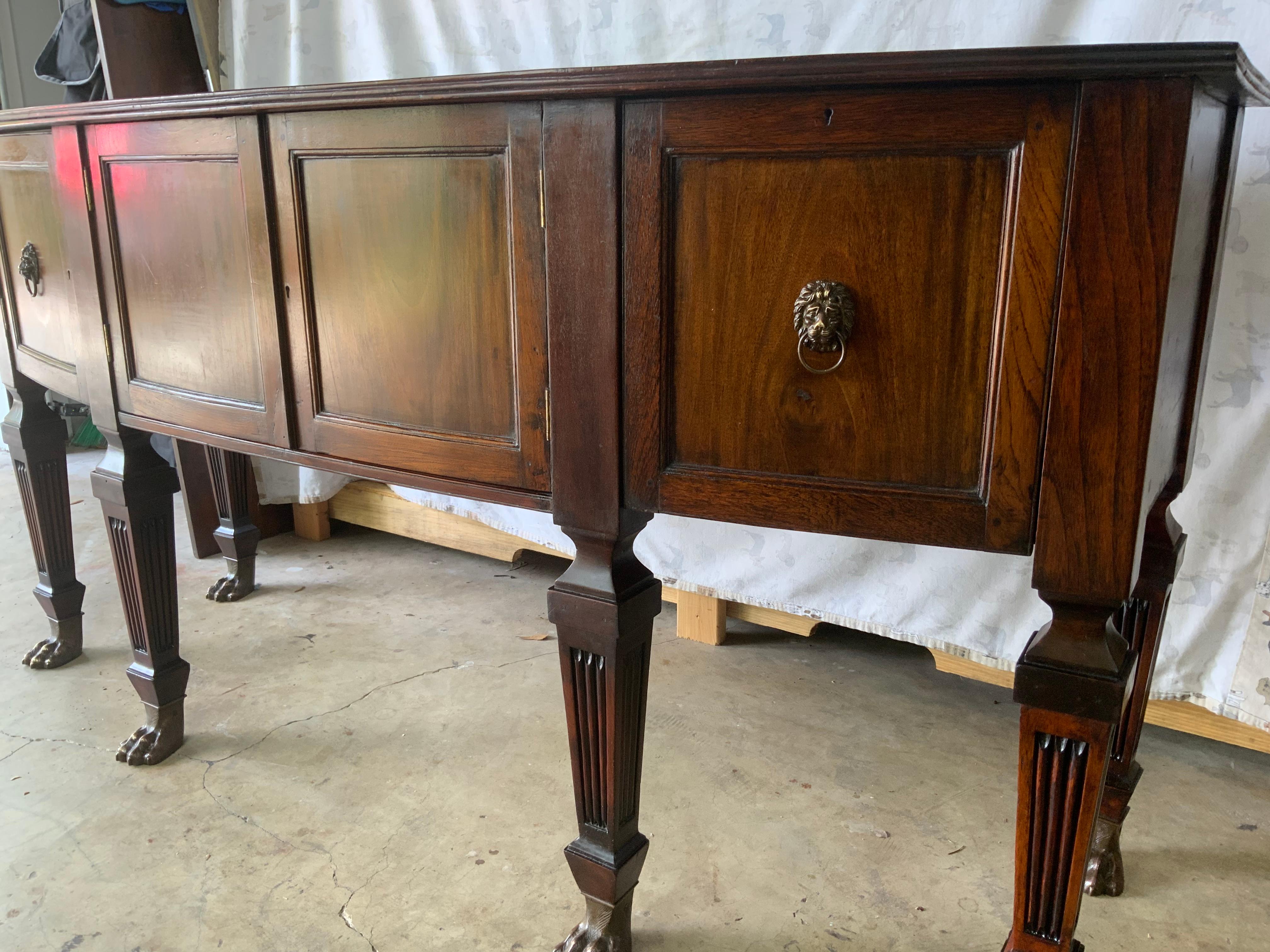 19th Century British Colonial Sideboard