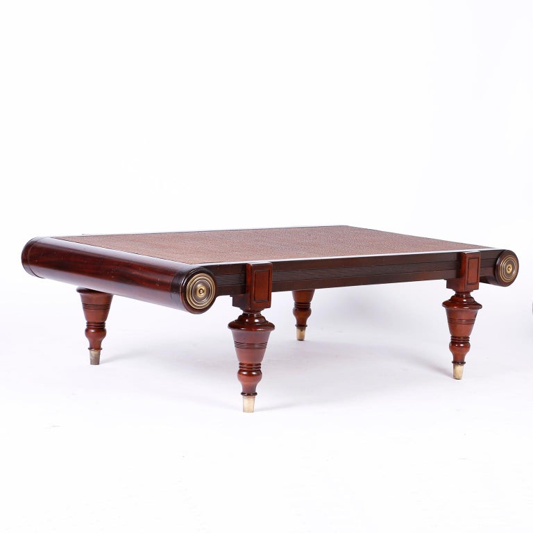 British Colonial Style Coffee Table at 1stDibs