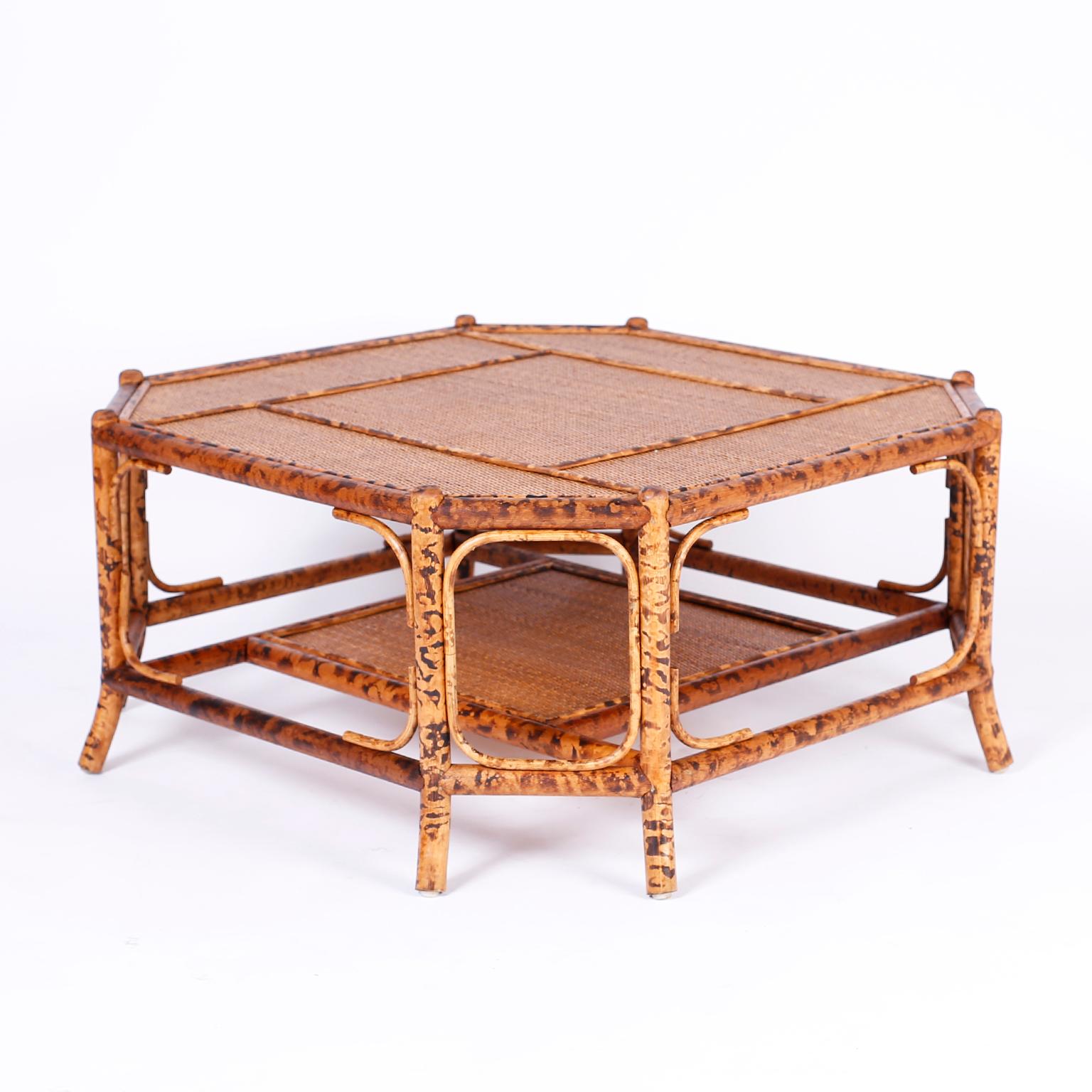 british colonial style coffee table