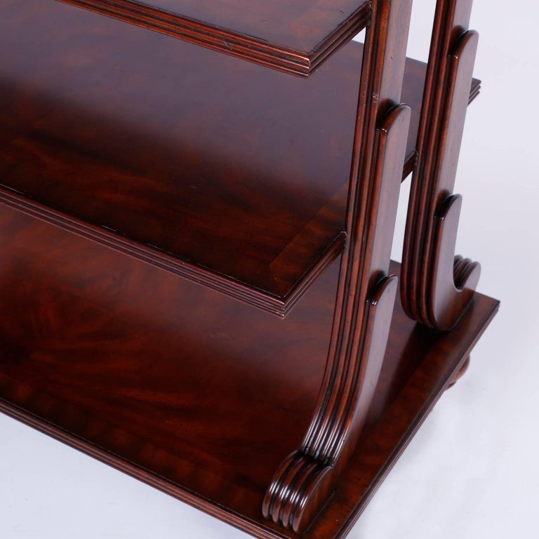 British Colonial Style Serving Cart or Bar For Sale at 1stDibs