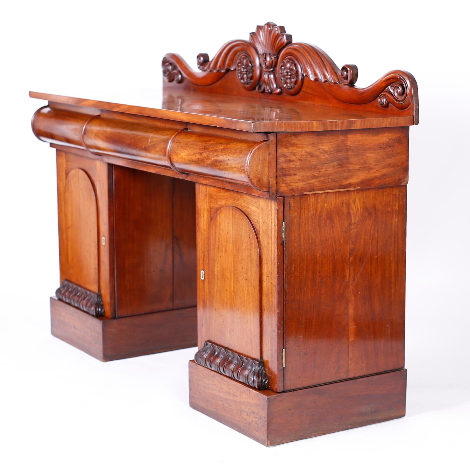 british colonial sideboard