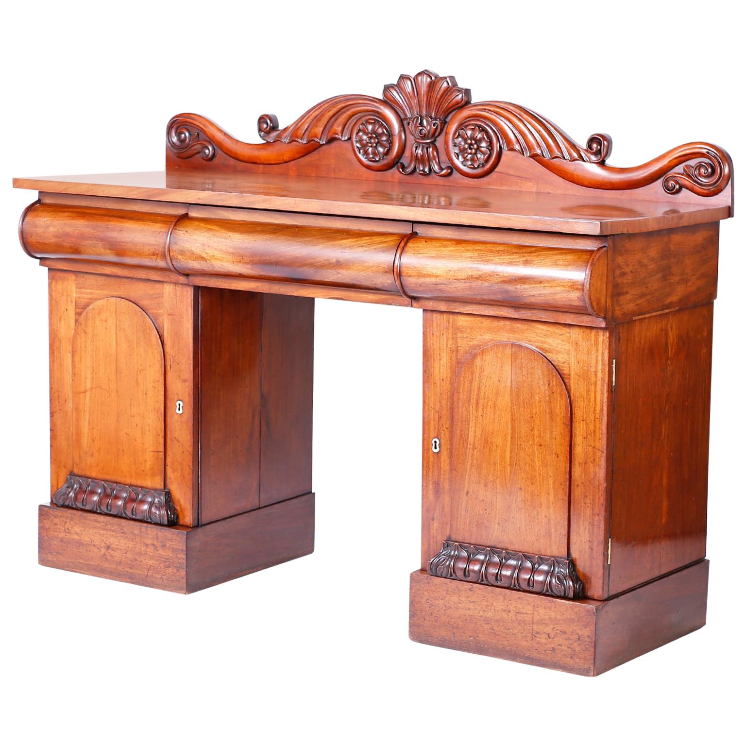 British Colonial Style Sideboard or Server For Sale