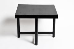 British Colonial Tea Table with Round Post Legs