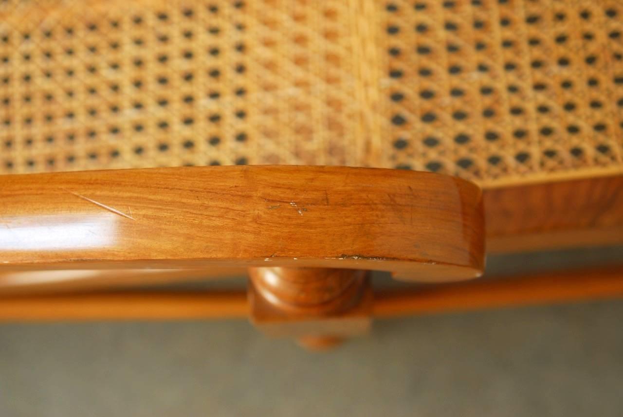 British Colonial Teak Chaise Lounge or Longue 6