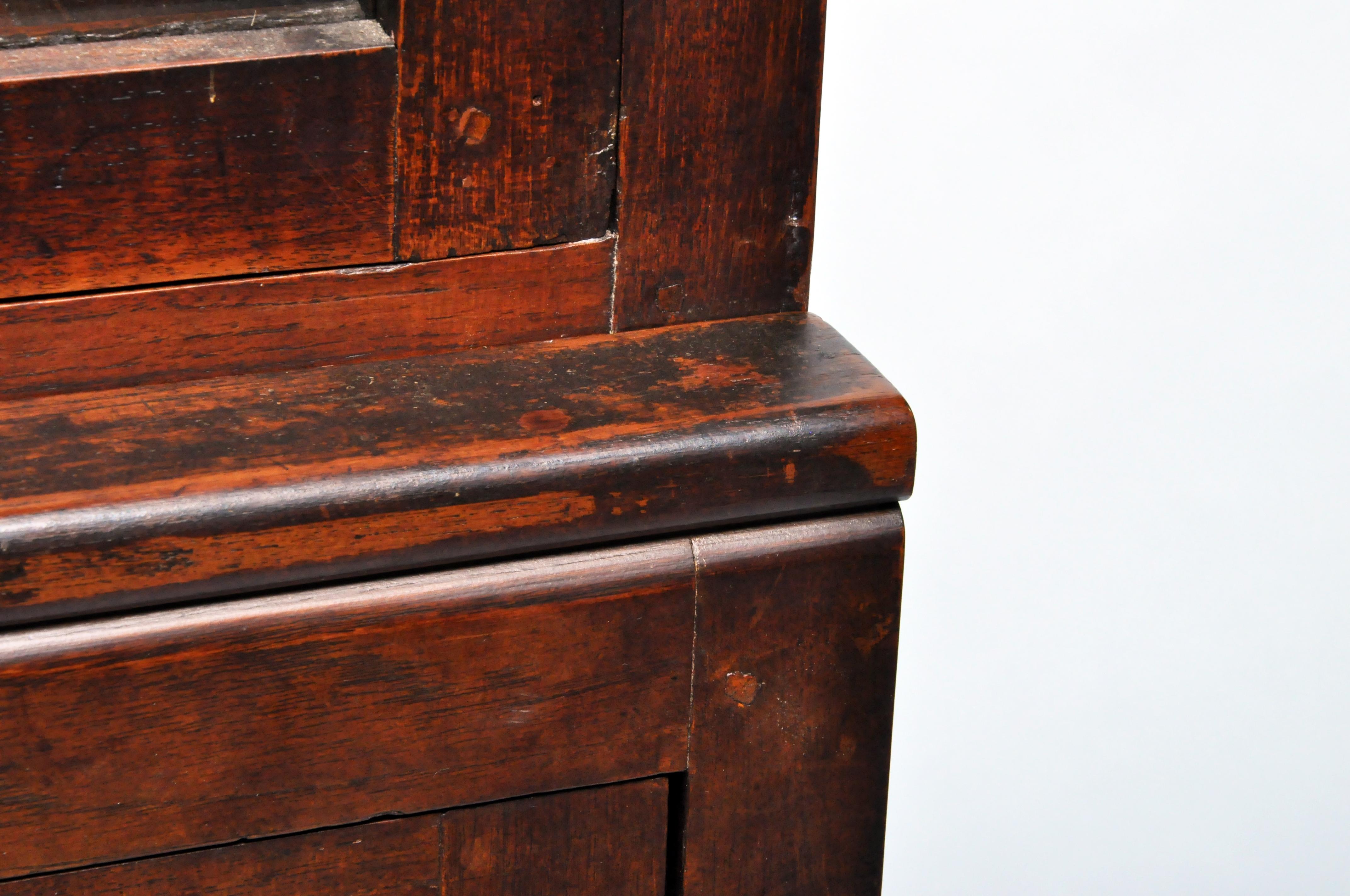 British Colonial Teak Wood Bookcase 2