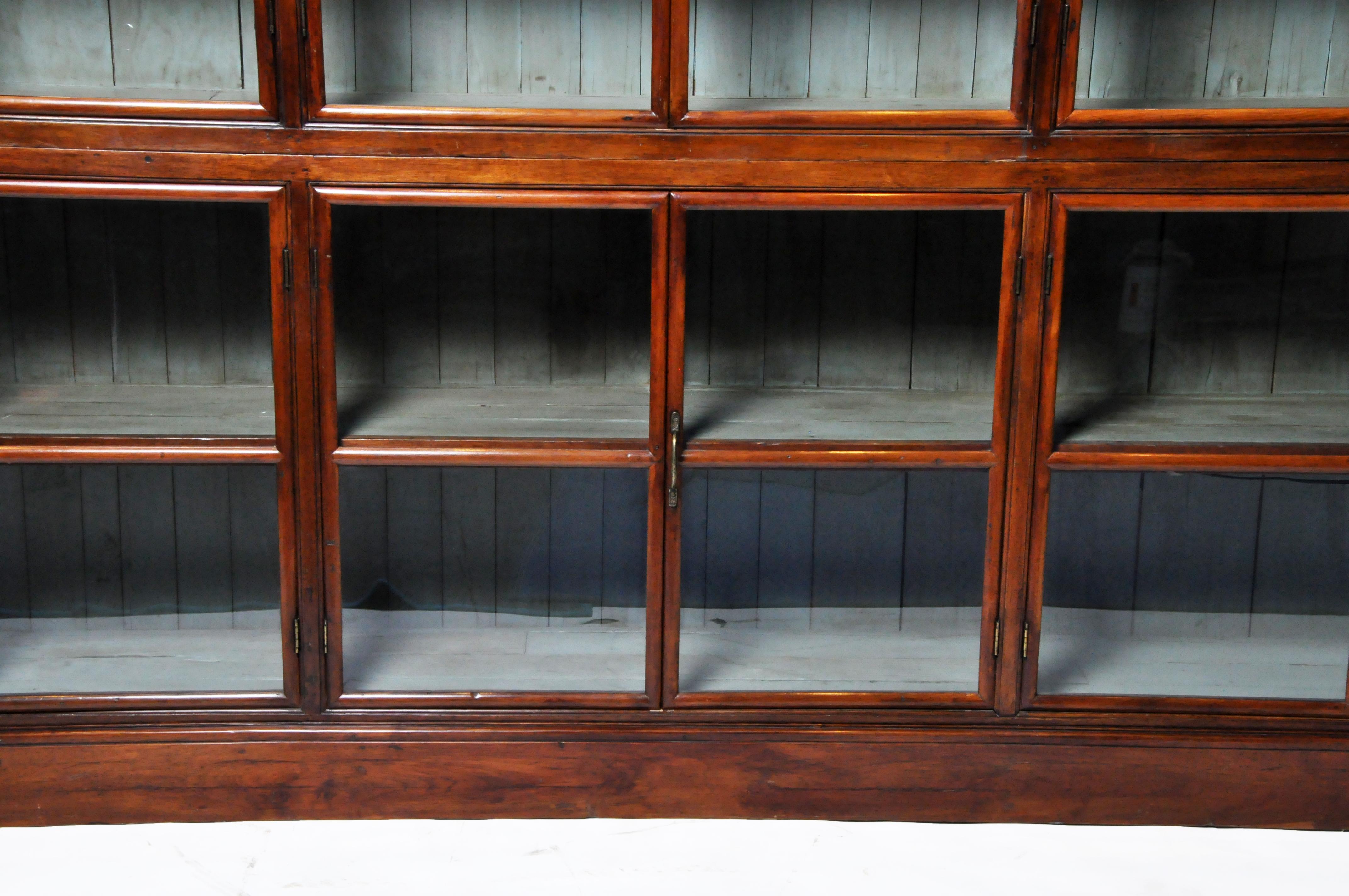 British Colonial Teak Wood Bookcase 5