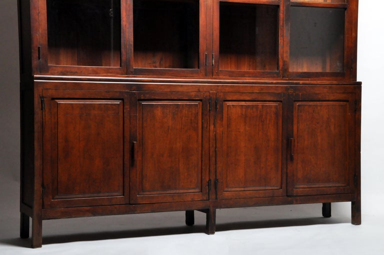 British Colonial Teak Wood Bookcase at 1stDibs | colonial bookcase ...