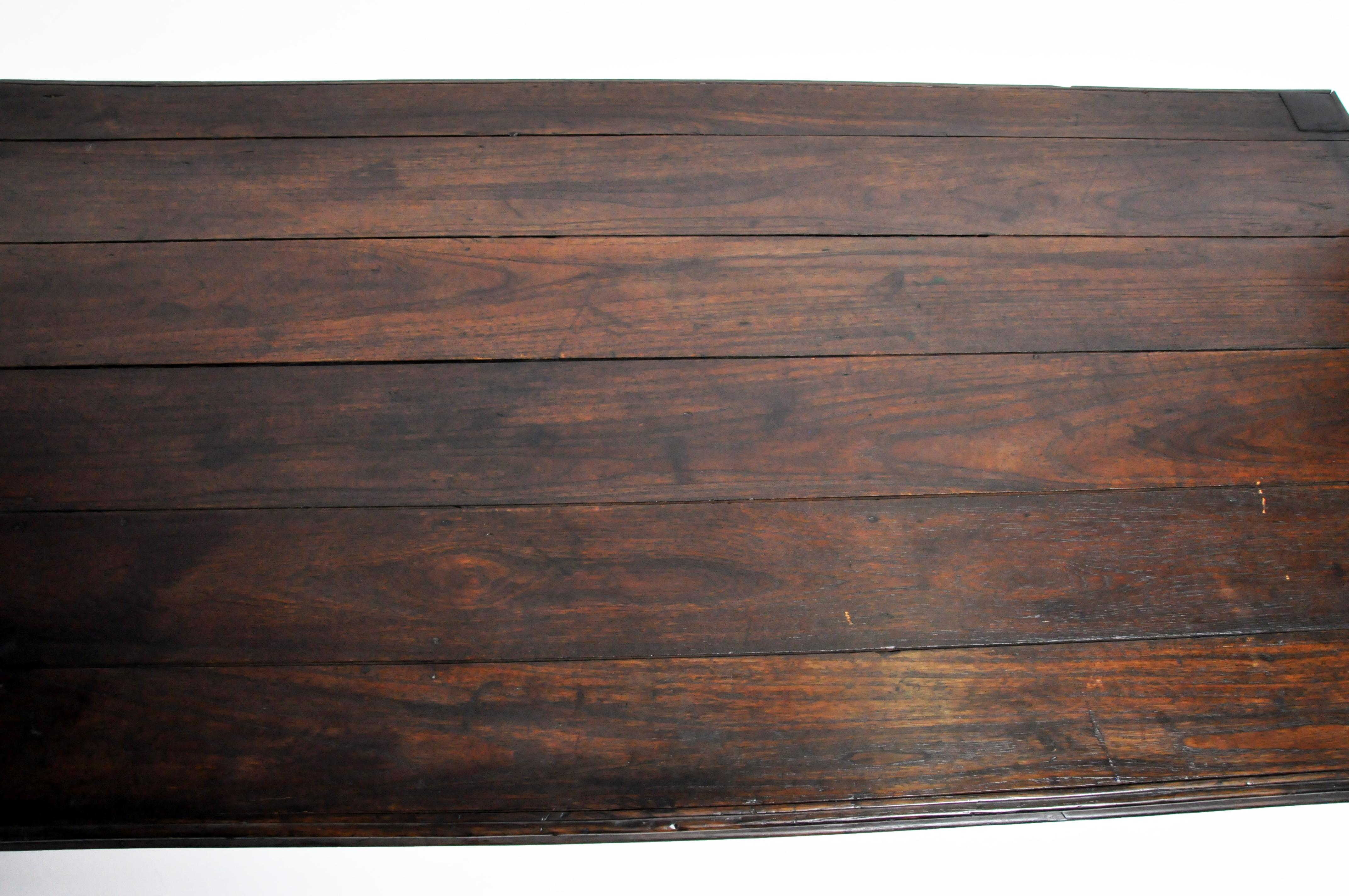British Colonial Teak Wood Daybed  3