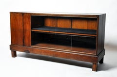 British Colonial Teak Wood Display Counter