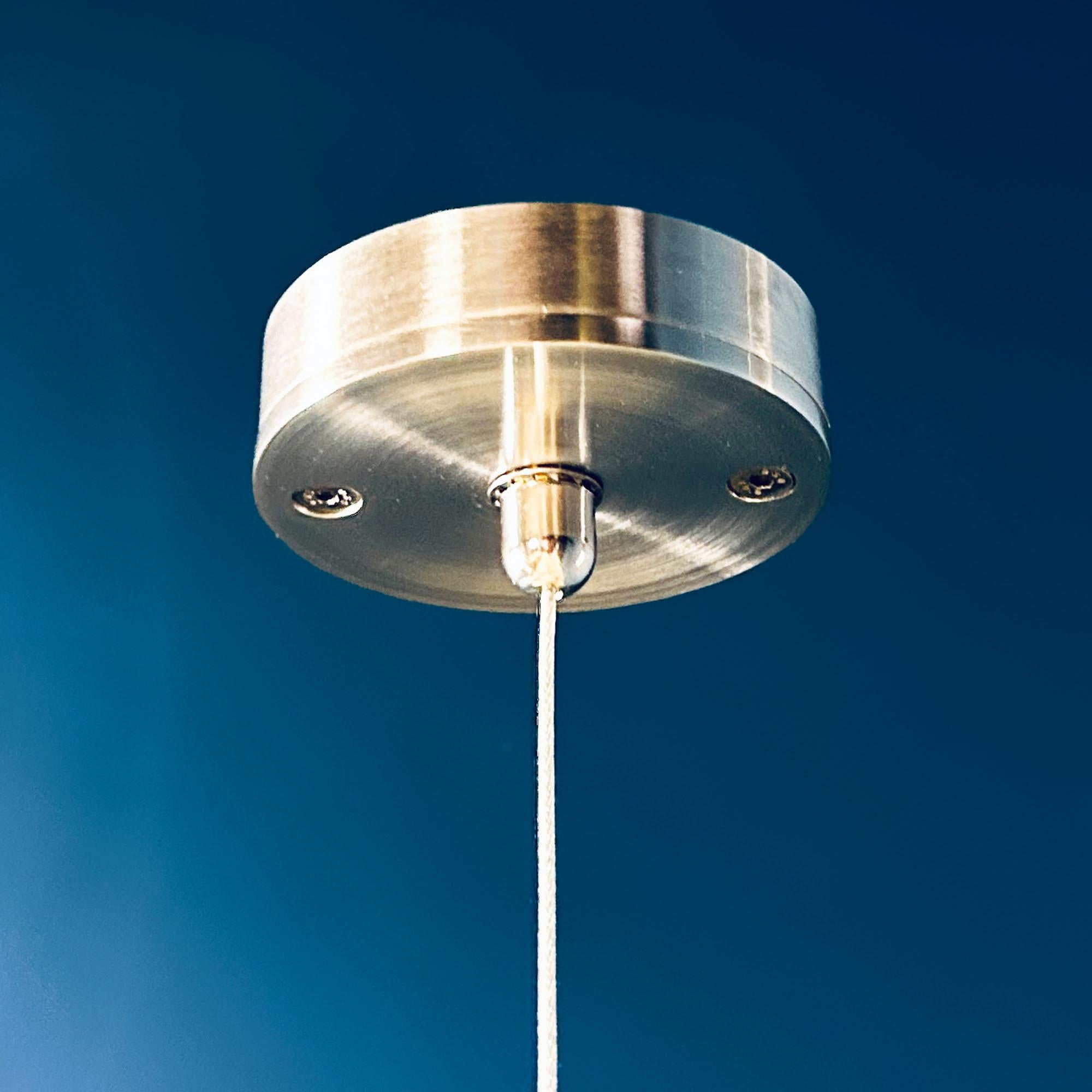 Calco Lampada a tubo Edison contemporanea in alluminio e vetro borosilicato in vendita