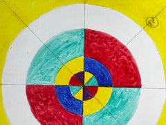 Abstract Geometric Composition, Modern British Painting