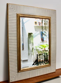 British Custom-Made Wall Mirror by Porta Romana, 'c. Early 2000s'