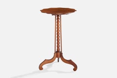 British Designer, Side Table, Mahogany, United Kingdom, 1900s