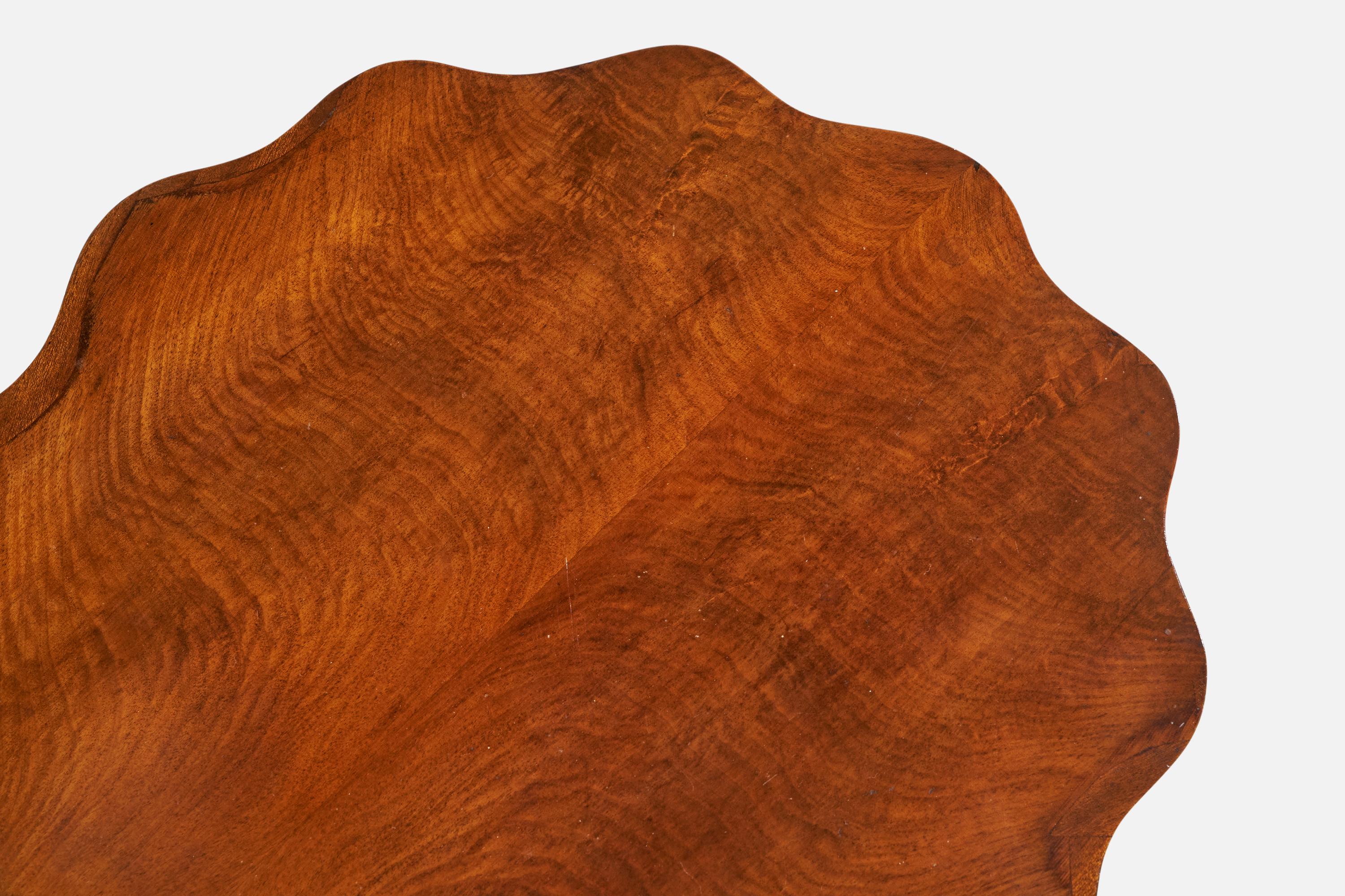 British Designer, Side Table, Mahogany, United Kingdom, 1900s 1