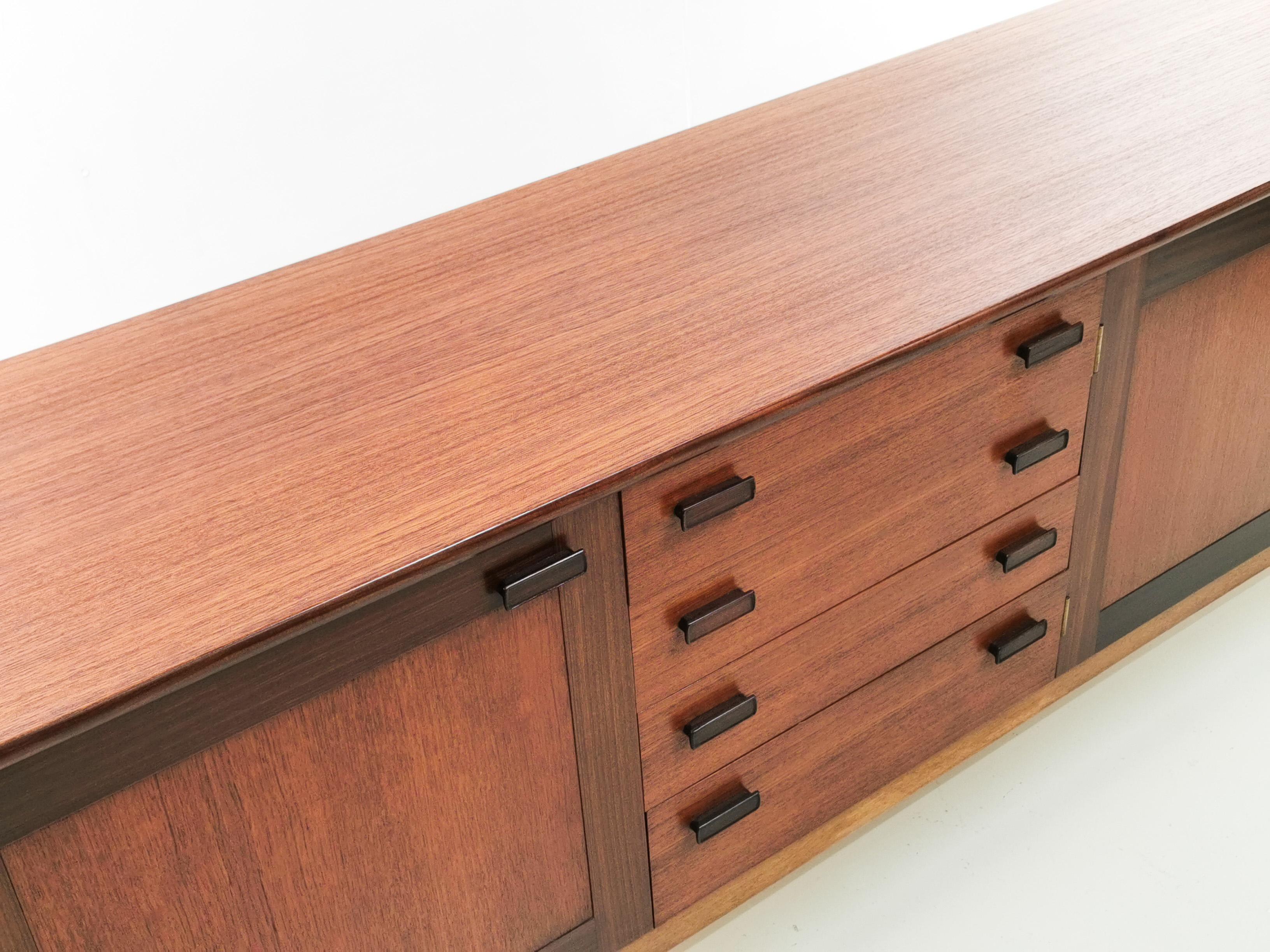 20th Century British Everest Midcentury Teak Sideboard, 1960s For Sale