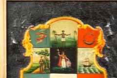 British Framed Coat Of Arms