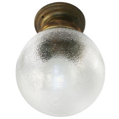 British Frosted Glass Flush Mount Deckenleuchten