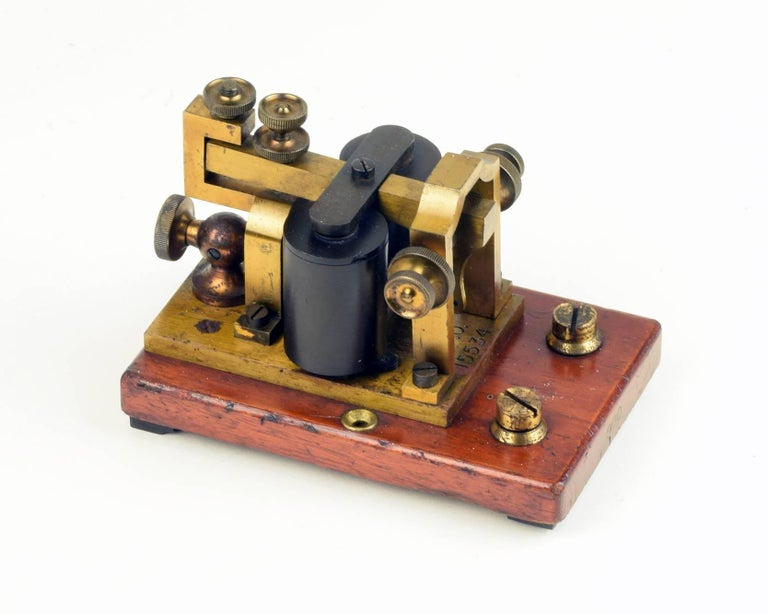 British GPO Morse Code Sounder, Pre 1880s, Beautiful ...
