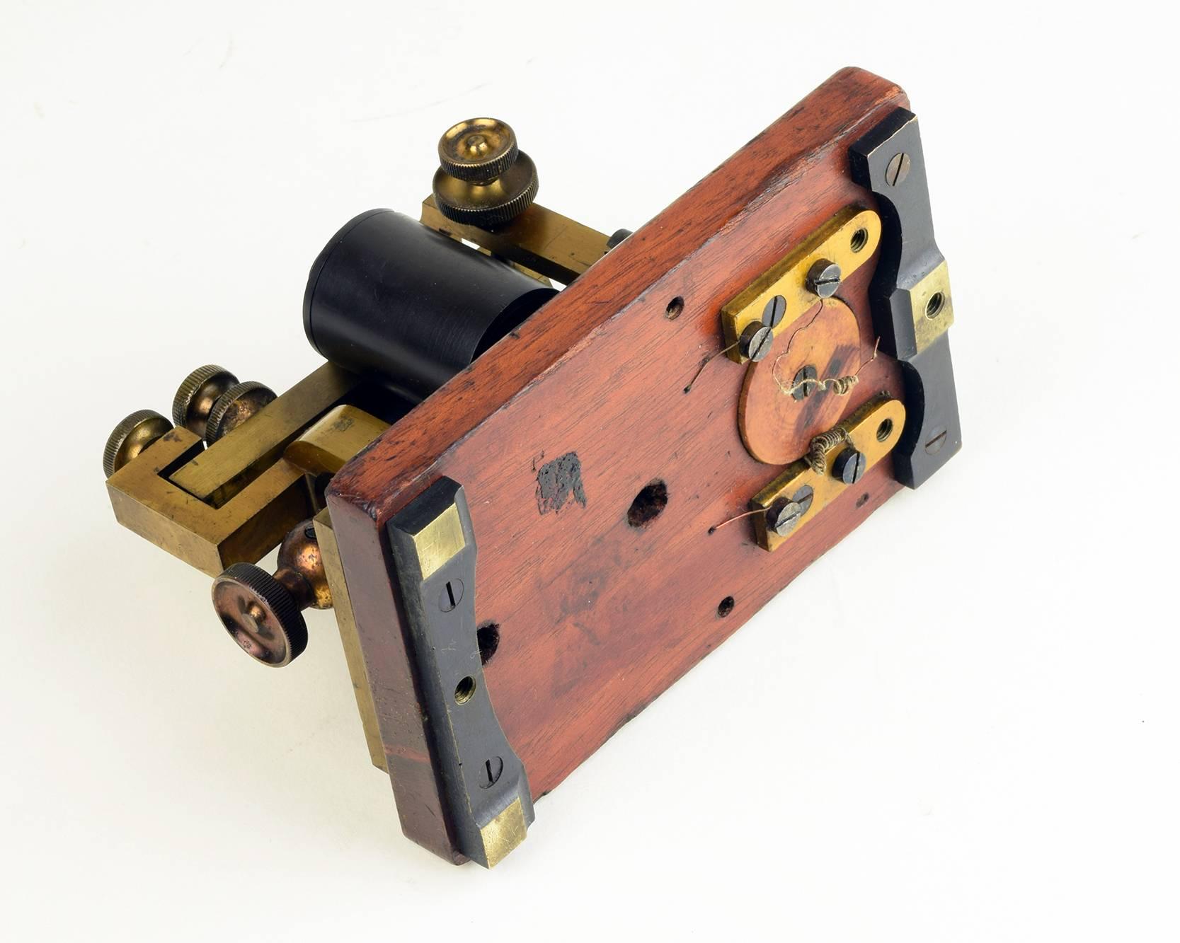 British GPO Morse Code Sounder, Pre 1880s, Beautiful Collector's Desktop Object In Excellent Condition In London, GB