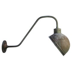 British Green Copper Vintage Industrial Sconces Wall Lights