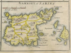 British Island Group Map 1695 – Morden’s Smaller Islands of the British Ocean