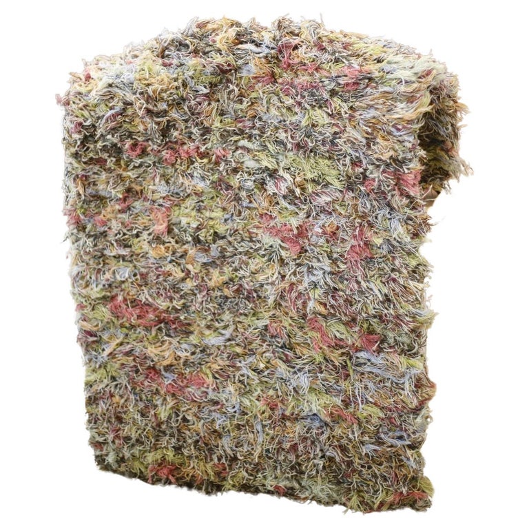 British Made Selvedge Tufted Rug- Pastel at 1stDibs