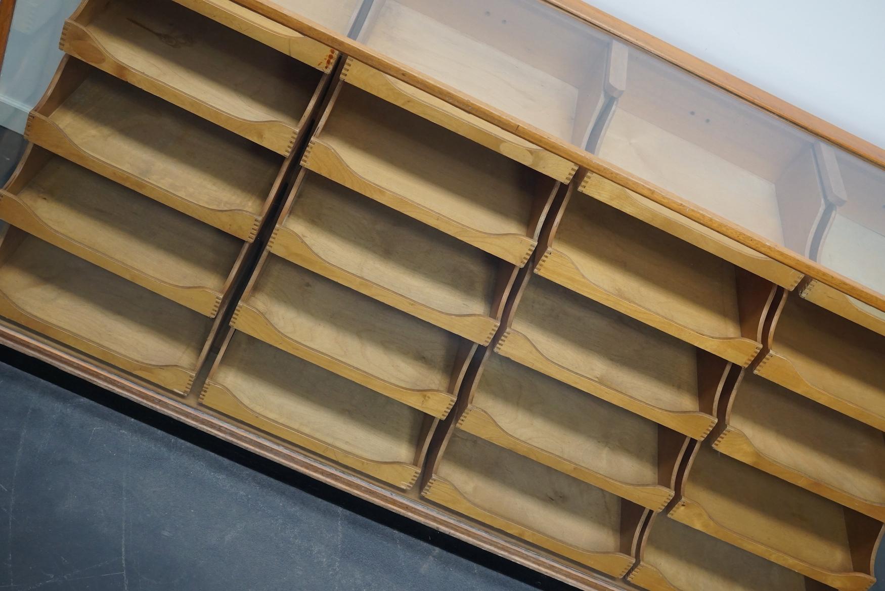 British Maple Haberdashery Cabinet or Shop Counter, 1930s 7