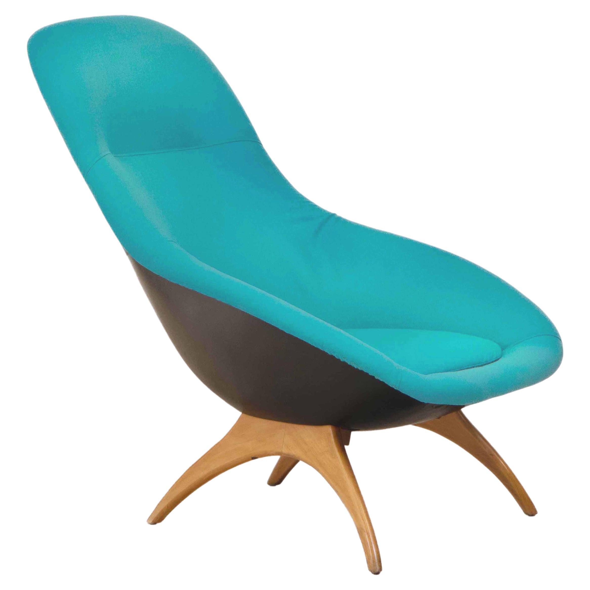 British Midcentury 1960s Lurashell Lounge Chair 2 For Sale
