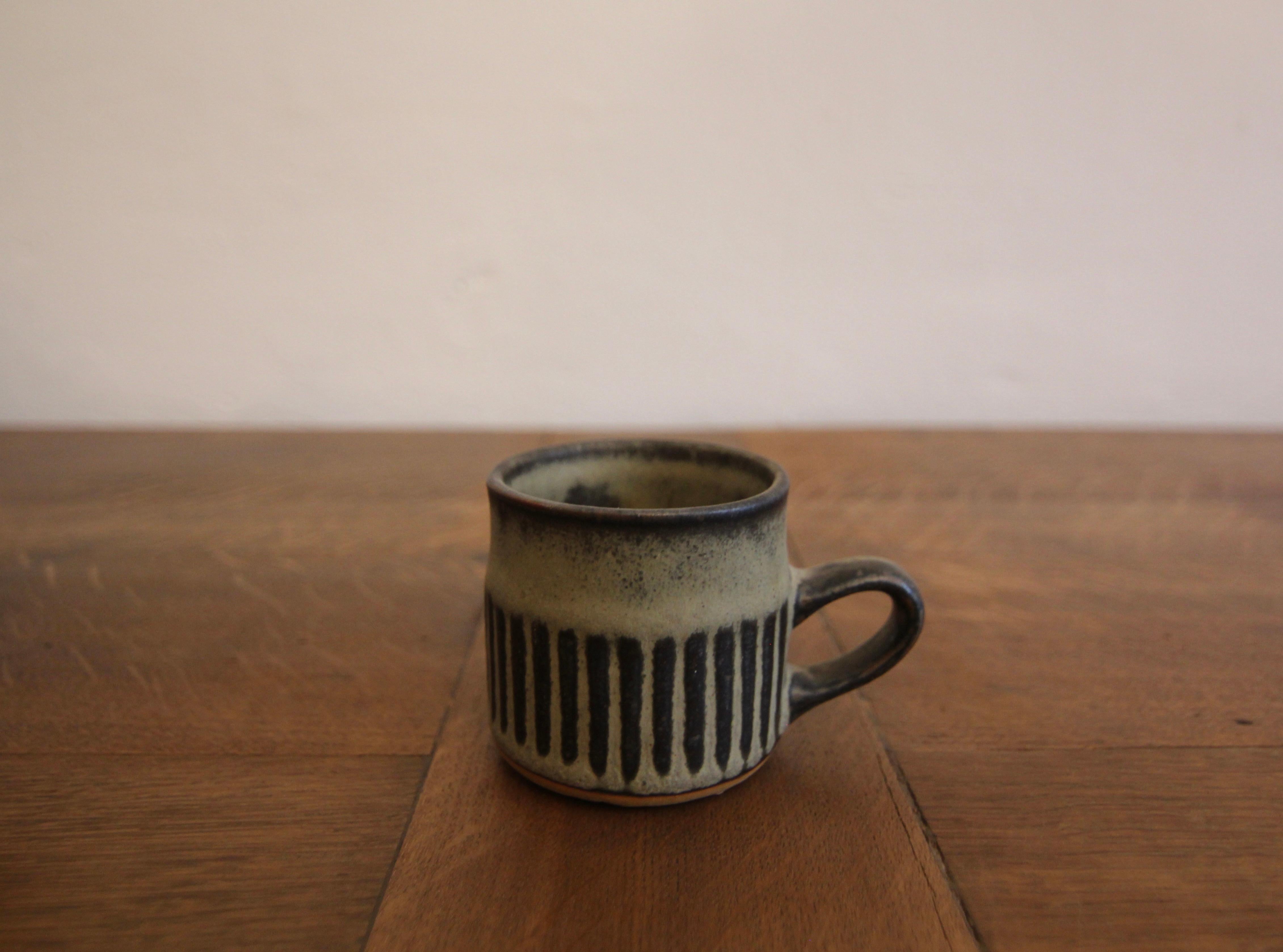 British Mid-Century Brutalism Tremar Pottery Tea Set 5