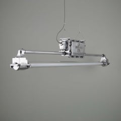 Britische Röhrenleuchte aus der Mitte des Jahrhunderts von REVO