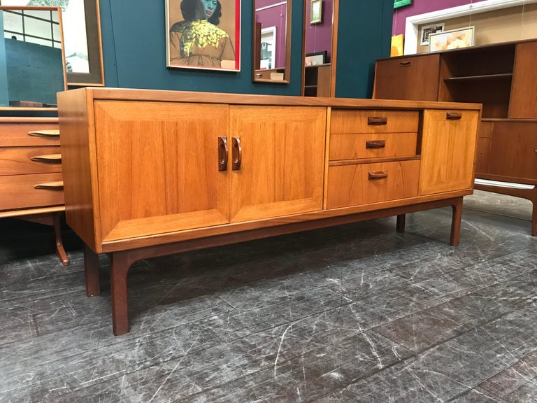 British Midcentury Sierra Range Teak Sideboard by G Plan For Sale at