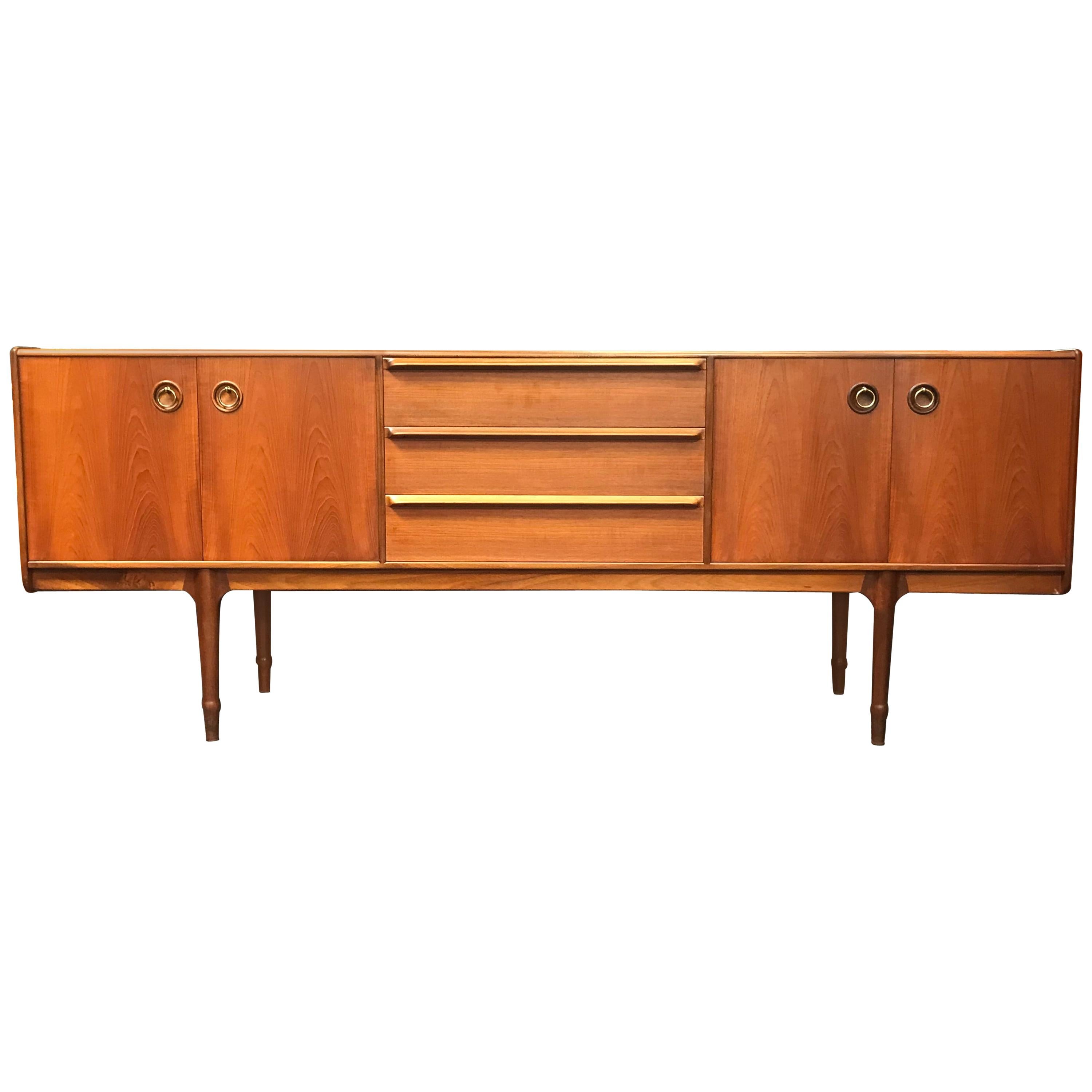 British Midcentury Teak Sideboard by Tom Robertson for A.H. McIntosh