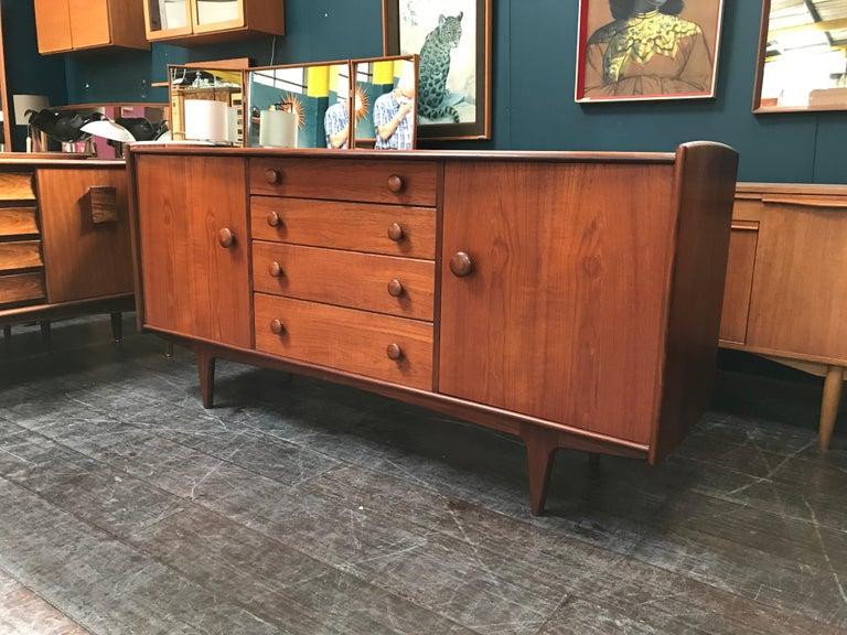 British Midcentury 'Volany' Sideboard in Afrormosia by Younger of