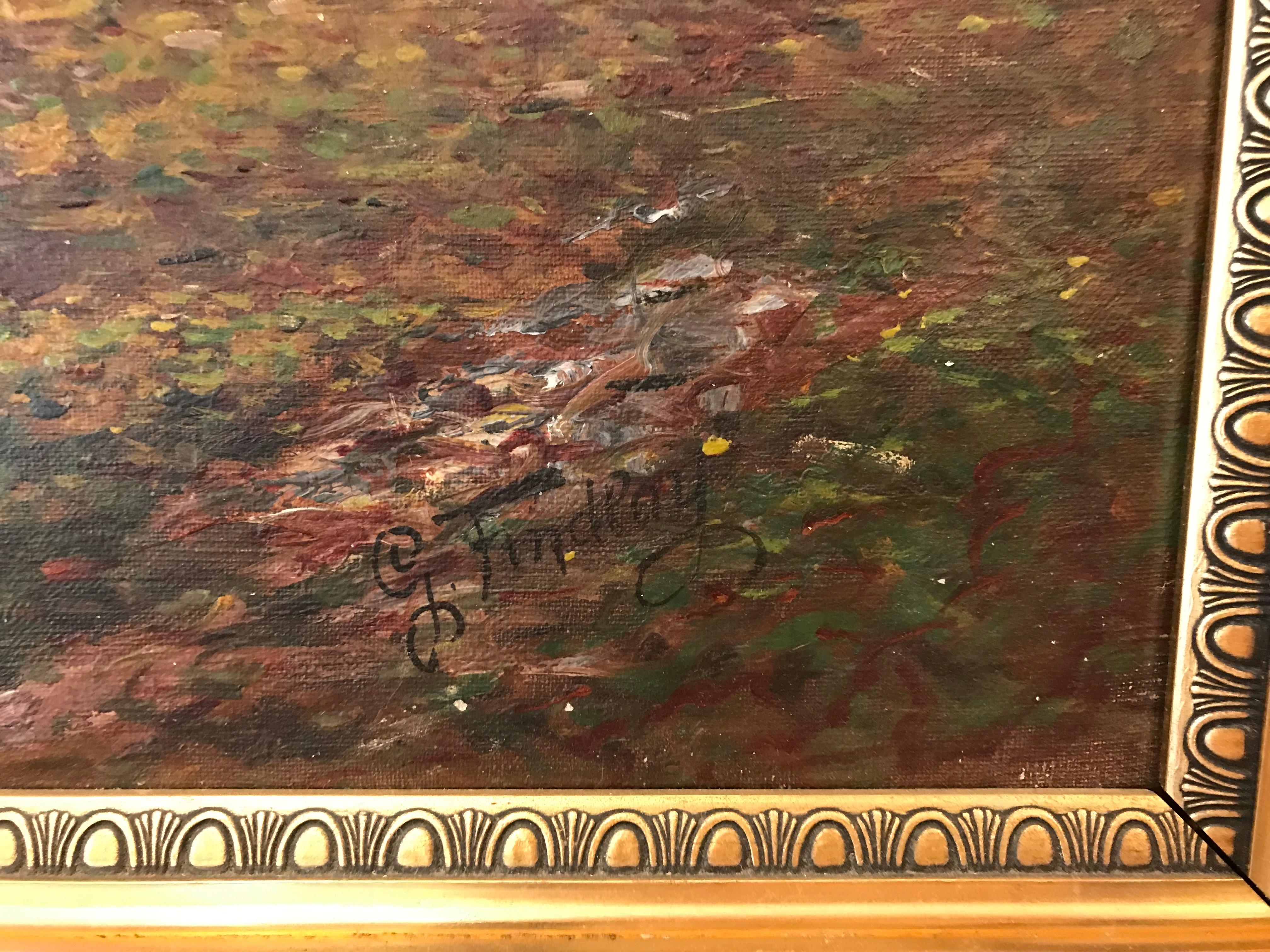 Scottish Highland Scenery, prob. Glen Affric, G. Findlay, 20th Century In Good Condition For Sale In Unteriberg, Schwyz