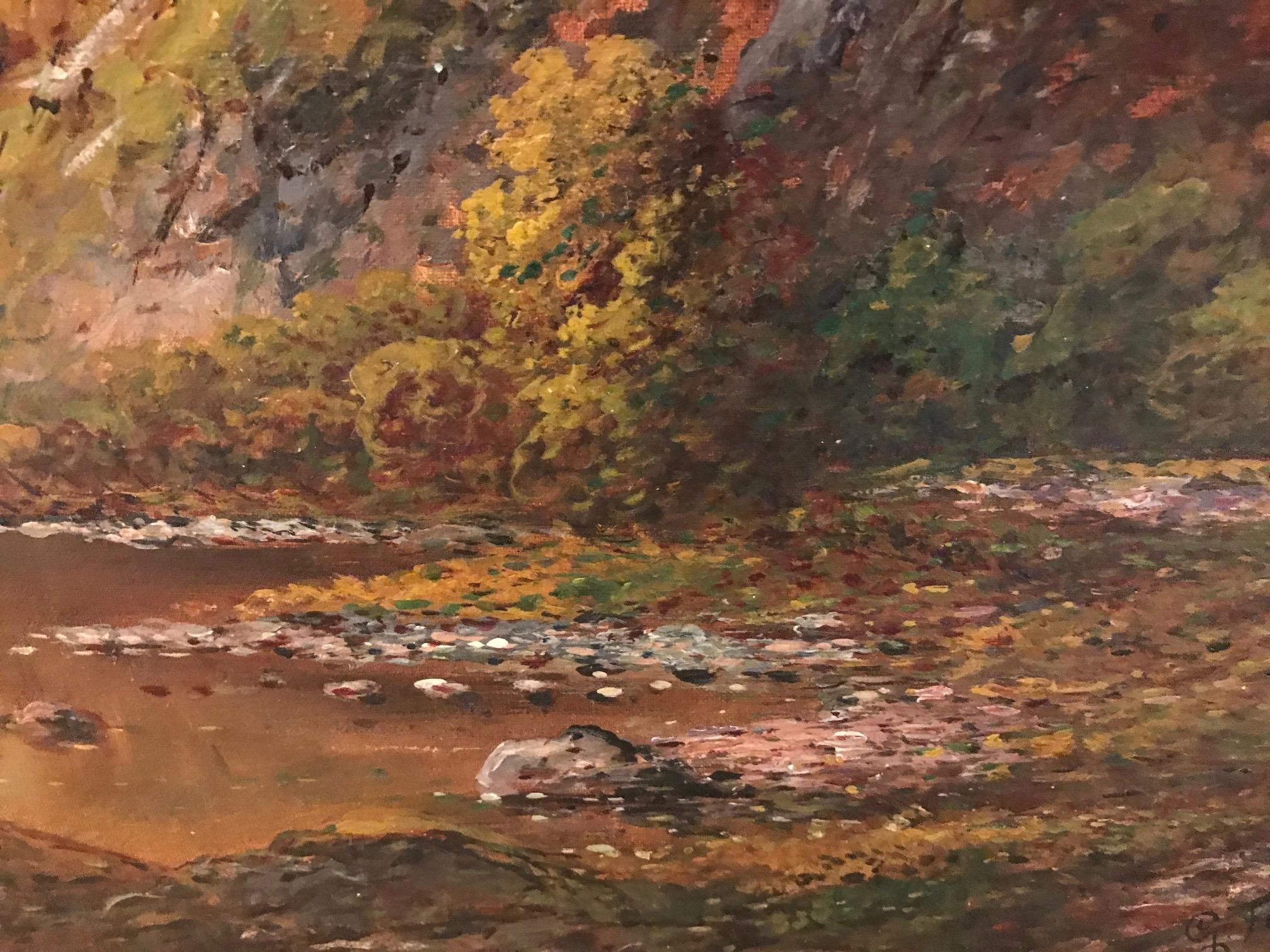 Scottish Highland Scenery, prob. Glen Affric, G. Findlay, 20th Century For Sale 2