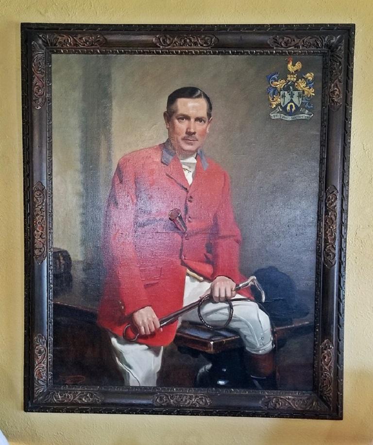 20th Century British Portrait by Frank Owen Salisbury of Sidney Shephard Esq