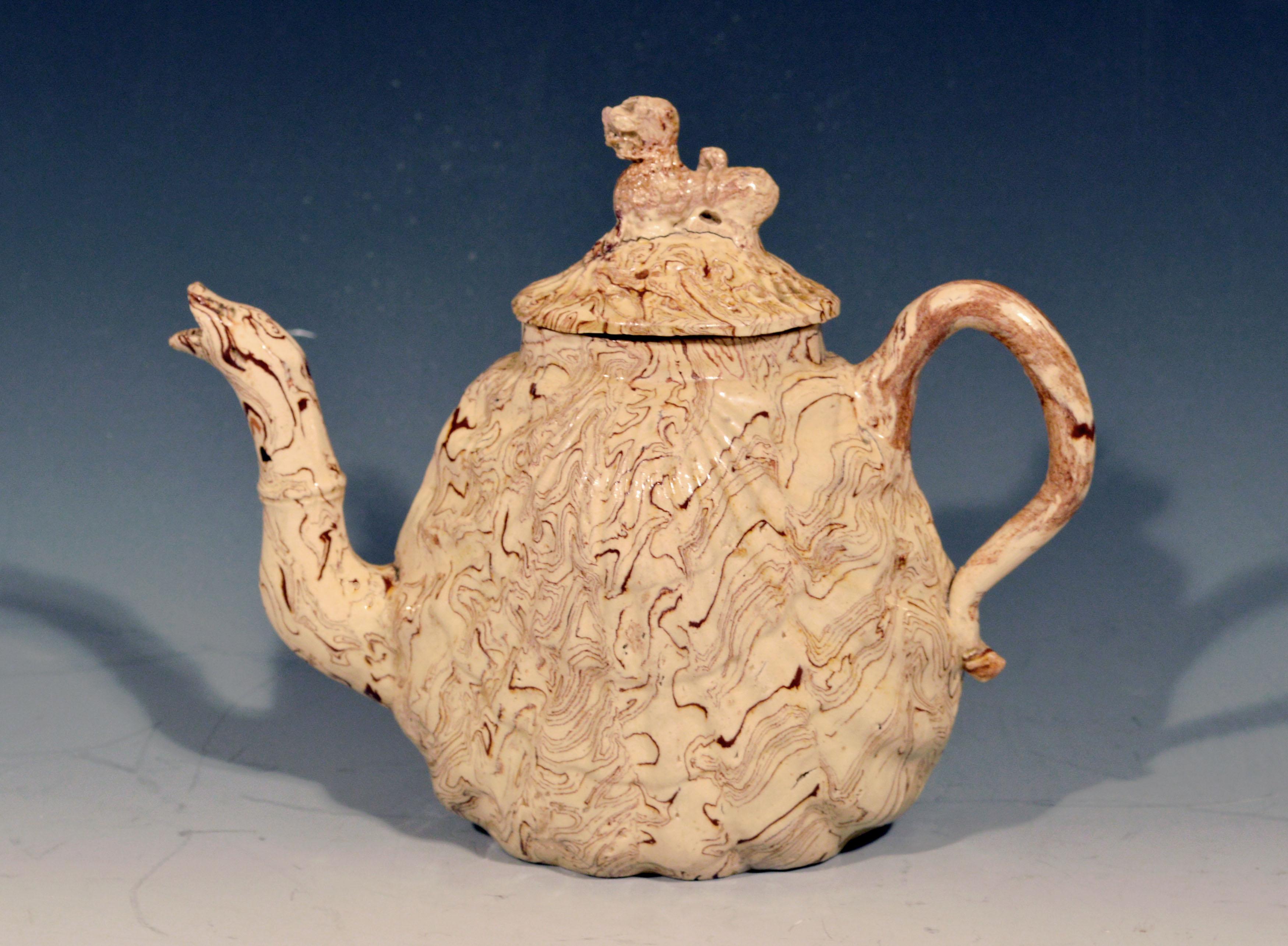agate teapot