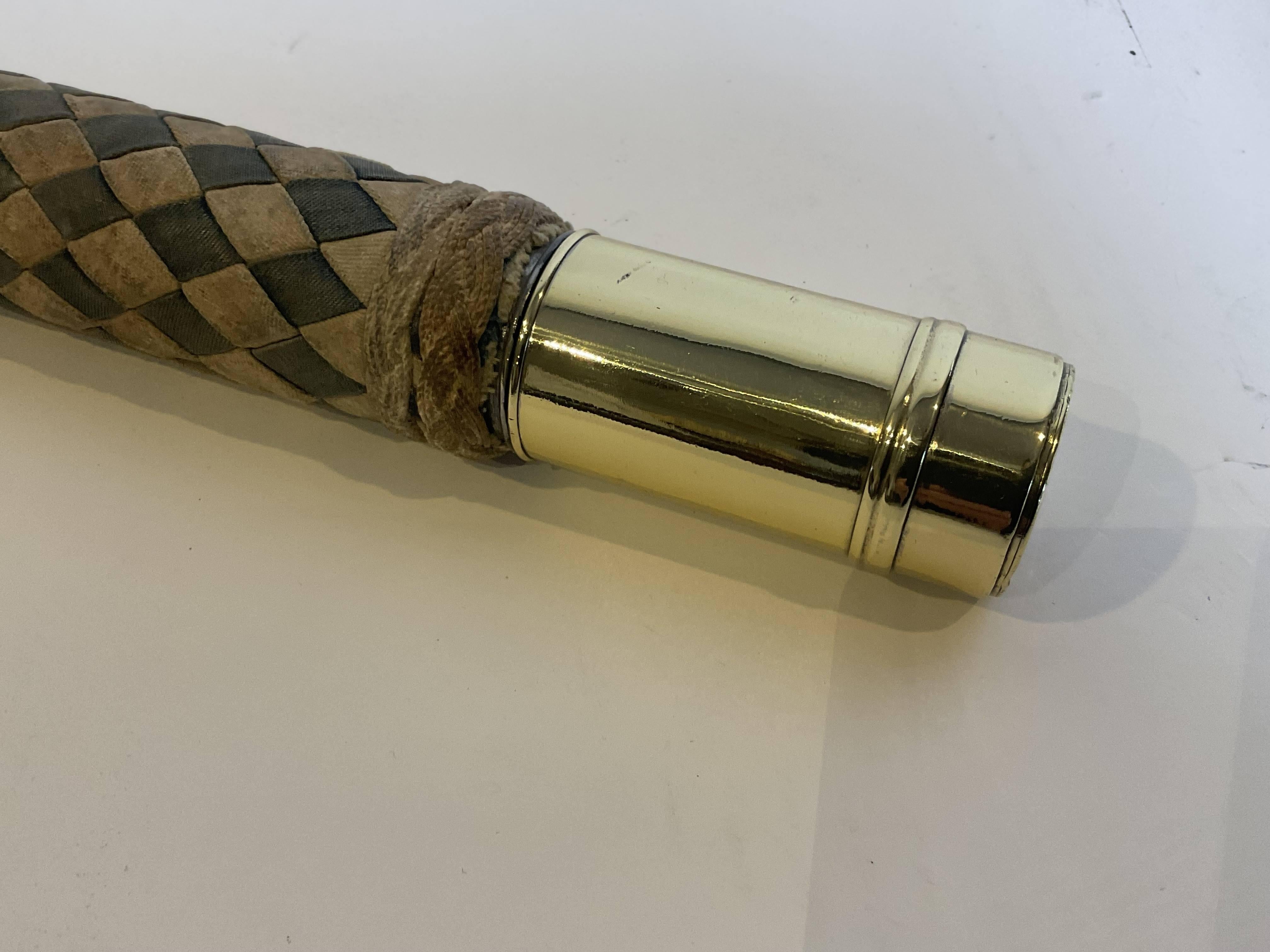 British Royal Naval Admirals Spyglass In Good Condition In Norwell, MA
