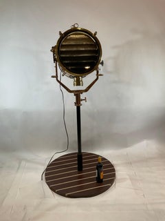 British Royal Navy Searchlight and Signal Light
