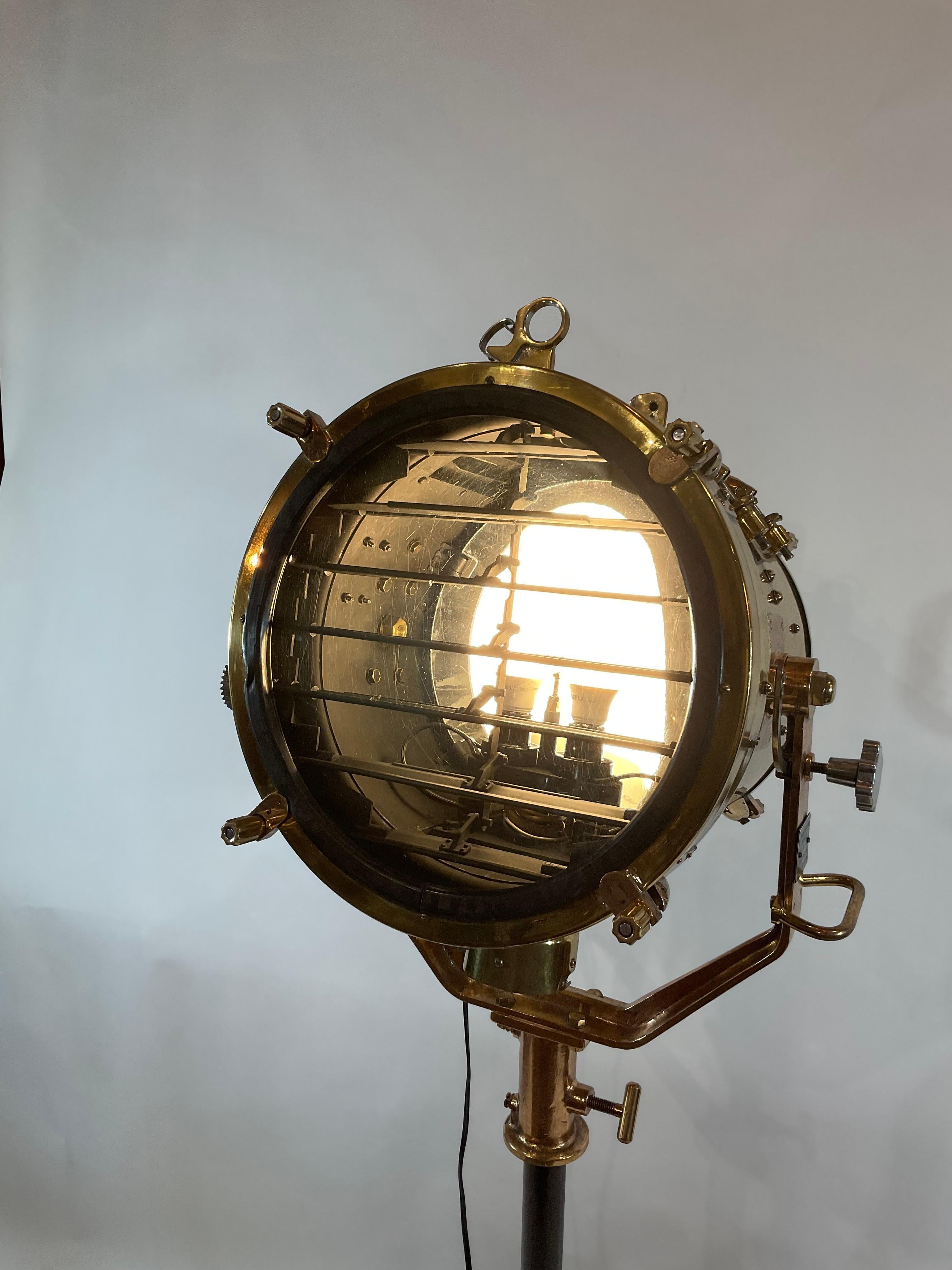 British Royal Navy Searchlight and Signal Light For Sale 1