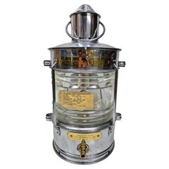 British Royal Navy Surplus Ship's Lantern
