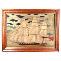British Sailor's Woolwork of a Tea Clipper