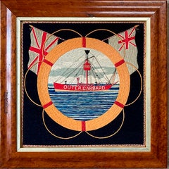 British Sailor’s Woolwork of the ‘Outer Gabbard’ Lightship