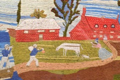 British Sailor's Woolwork of the Sailor’s Return, circa 1865-1875