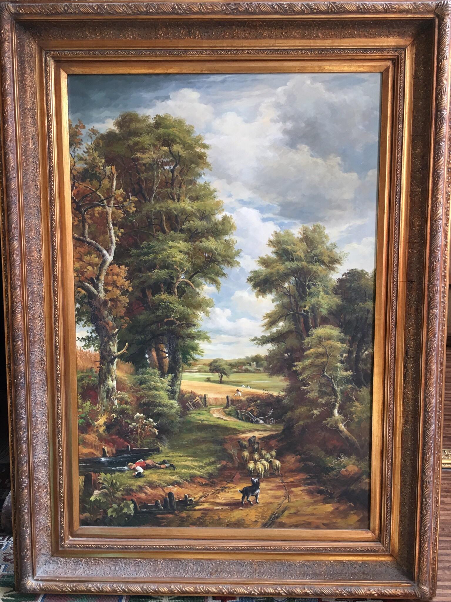 john constable the cornfield value