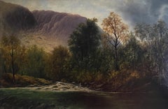 The Tranquil River, Victorian Highlands Oil Painting