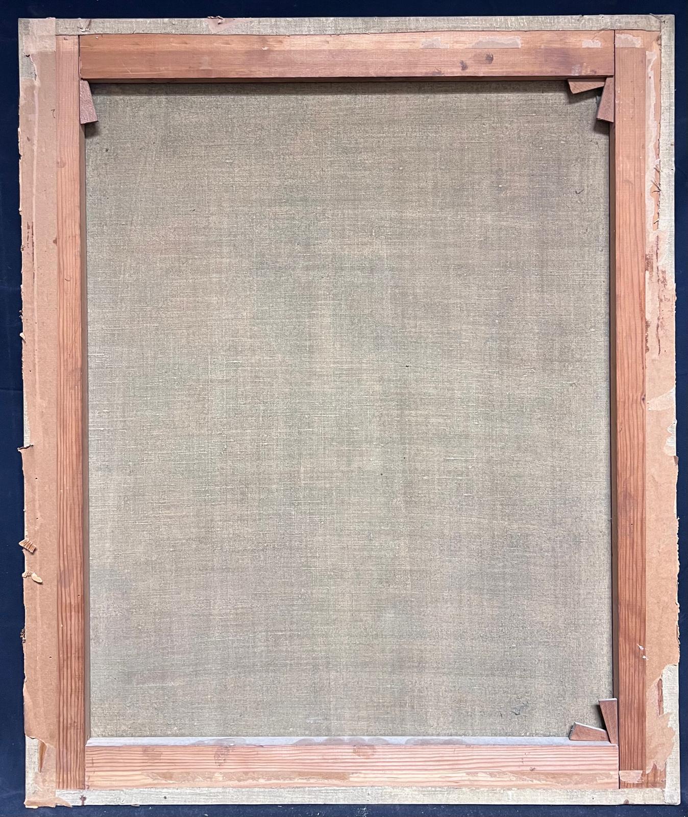 Pittura a olio britannica del 1830 Grande ritratto di un gentiluomo distinto in vendita 2