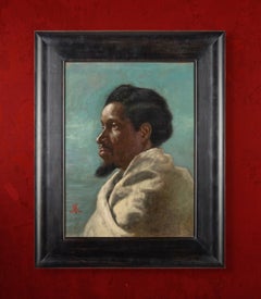 'Portrait of a Bearded Man', oil on canvas by a British School artist